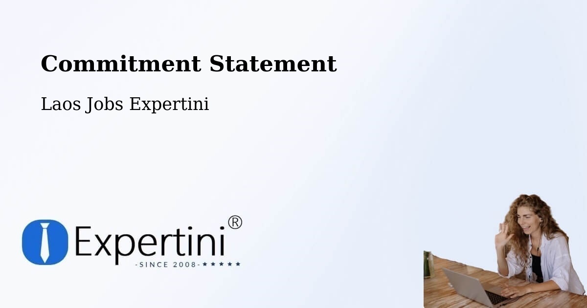 Corporate Commitment – Muang Lakhonphéng - Laos Jobs Expertini